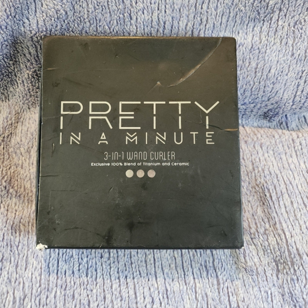 Pretty in a minute 3 in 1 wand curler
